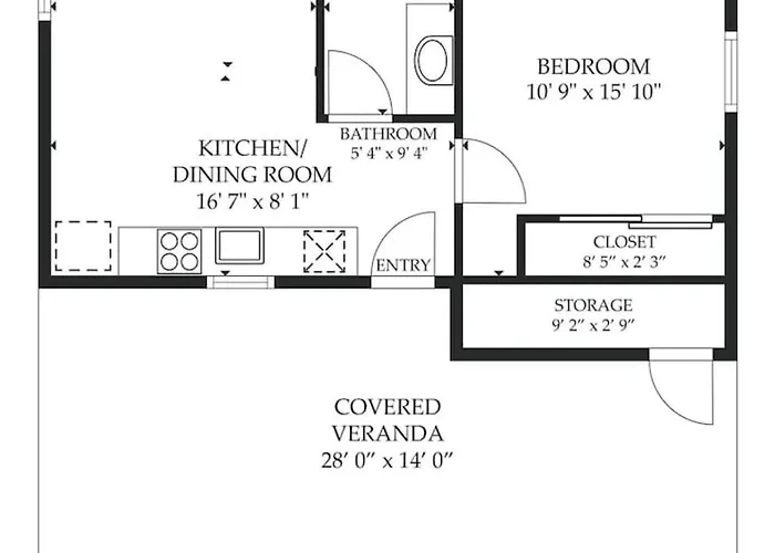House & Casita, Large Group Or Family, Sleeps 6+ *